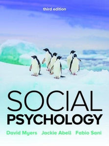 Social Psychology 3e 