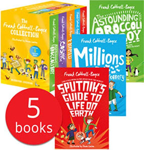 Frank Cottrell Boyce Collection 5 Books Box Set (Sputniks Guide to Life on Earth, Millions, Cosmic, The Astounding Broccoli Boy, Framed) 