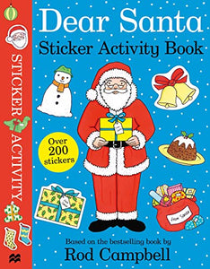 Dear Santa Sticker Activity Book 