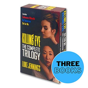 Killing Eve The Complete Trilogy Series 3 Books Collection Box Set by Luke Jennings (Die For Me, No Tomorrow & Codename Villanelle) 