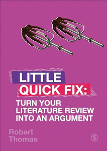 Turn Your Literature Review Into An Argument 