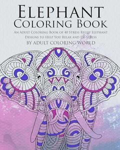 Elephant Coloring Book 