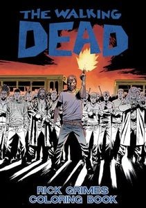 The Walking Dead: Rick Grimes Adult Coloring Book 