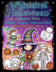 Whimsical Halloween Coloring Book 