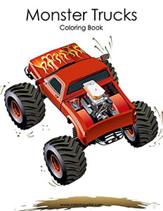 Monster Trucks Coloring Book 1 