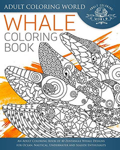 Whale Coloring Book 