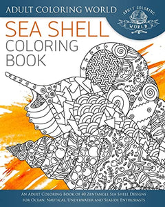 Sea Shell Coloring Book 