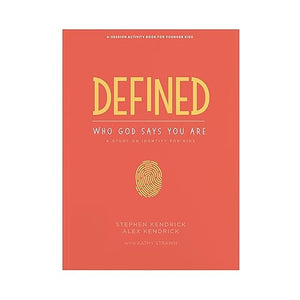 Defined: Who God Says You Are - Younger Kids Activity Book 