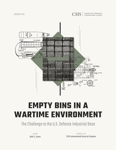 Empty Bins in a Wartime Environment 