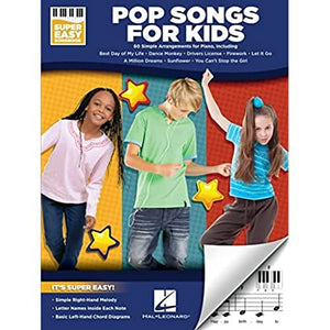 Pop Songs for Kids - Super Easy Songbook 