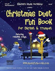 Christmas Duet Fun Book for Clarinet & Trumpet 