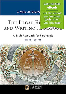 Legal Research and Writing Handbook 