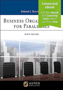 Business Organizations for Paralegals 