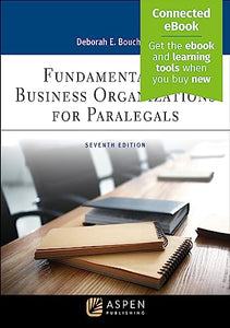 Fundamentals of Business Organizations for Paralegals 