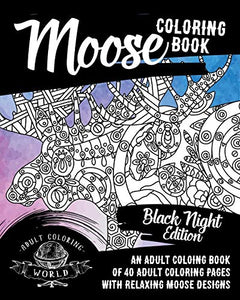 Moose Coloring Book 