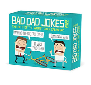 Bad Dad Jokes 2022 Box Calendar - Daily Humor Desktop 