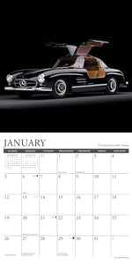 Classic Cars 2025 12 X 12 Wall Calendar 