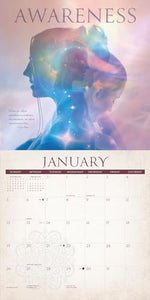 Meditation 2025 12 X 12 Wall Calendar 