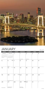 Skylines 2025 12 X 12 Wall Calendar 