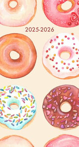 Donut 2-Year 2025-26 3.5 X 6.5 Monthly Pocket Planner 