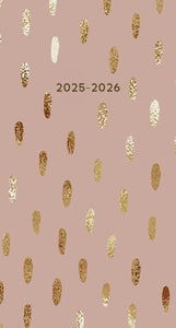 Good as Gold 2-Year 2025-26 3.5 X 6.5 Monthly Pocket Planner 