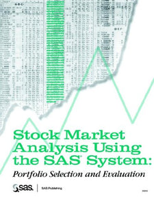 Stock Market Analysis Using the SAS System 