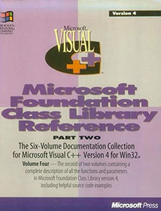 Microsoft Foundation Class Library Reference 