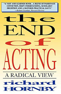 The End of Acting 