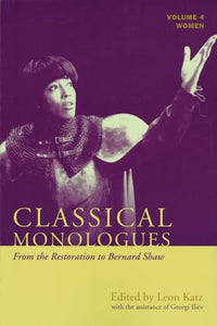 Classical Monologues: Women 