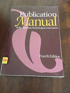 The Publication Manual of the American Psychological Association 