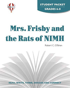 Mrs. Frisby and the Rats of NIMH 