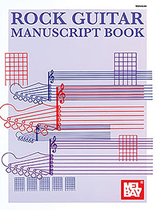 Rock Guitar Manuscript Book 