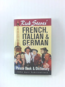 French, Italian and German Phrase Book and Dictionary 