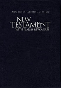 NIV, New Testament with Psalms and   Proverbs, Pocket-Sized, Paperback, Blue 