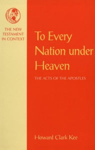 To Every Nation Under Heaven 