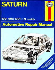 Saturn (1991-1994) Automotive Repair Manual 