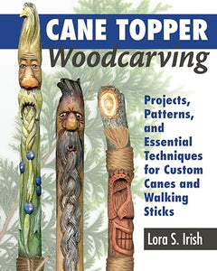 Cane Topper Wood Carving 