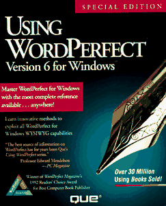 Using WordPerfect 6 for Windows 