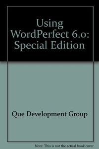 Using WordPerfect 6.0 