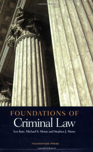 Foundations of Criminal Law 