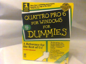 Quattro Pro 6 for Windows For Dummies 