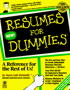 Resumes for Dummies 