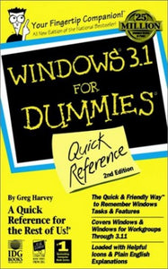 Windows 3.1 for Dummies Quick Reference 