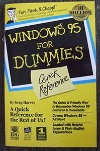 Windows '95 for Dummies Quick Reference 