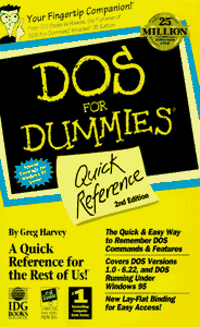 DOS for Dummies Quick Reference 