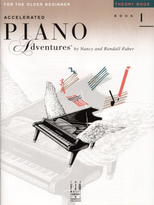 Accelerated Piano Adventures for the Older Beginner - Theory Book 1 