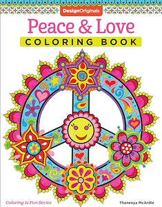 Peace & Love Coloring Book 