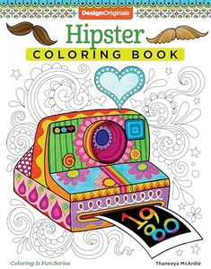 Hipster Coloring Book 