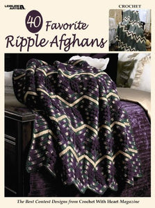 40 Favorite Ripple Afghans (Leisure Arts #3338) 