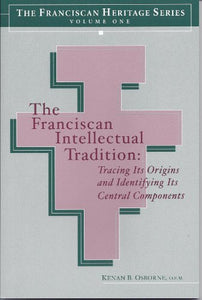 The Franciscan Intellectual Tradition 